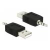 DELOCK Αντάπτορας USB 2.0 σε Stereo Jack 3.5mm 66069, μαύρο | eLabstore.gr DELOCK Αντάπτορας USB 2.0 σε Stereo Jack 3.5mm 66069, μαύρο | Αξεσουάρ κινητών | elabstore.gr
