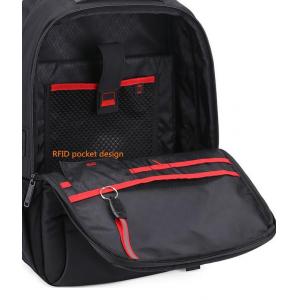 ARCTIC HUNTER τσάντα πλάτης B00357-BK με θήκη laptop, αδιάβροχη, μαύρη | Οικιακές & Προσωπικές Συσκευές | elabstore.gr