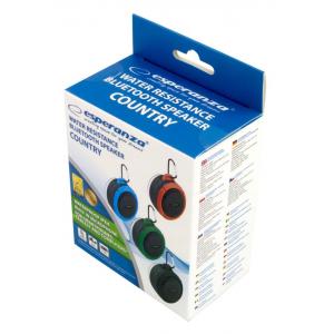 ESPERANZA Φορητό ηχείο Country EP125KK, Βluetooth/USB/microSD, 250mAh | Εικόνα & Ήχος | elabstore.gr