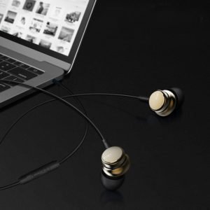 UIISII Earphones Metal HM9-GD, 3.5mm, 10mm, 102dB, 1.2m, χρυσά | eLabstore.gr UIISII Earphones Metal HM9-GD, 3.5mm, 10mm, 102dB, 1.2m, χρυσά | Αξεσουάρ κινητών | elabstore.gr