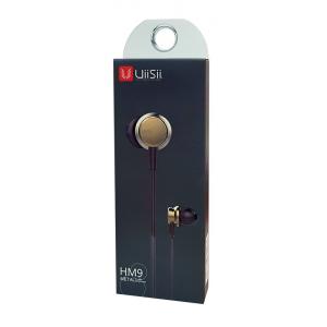 UIISII Earphones Metal HM9-GD, 3.5mm, 10mm, 102dB, 1.2m, χρυσά | eLabstore.gr UIISII Earphones Metal HM9-GD, 3.5mm, 10mm, 102dB, 1.2m, χρυσά | Αξεσουάρ κινητών | elabstore.gr