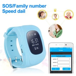 INTIME GPS Παιδικό ρολόι χειρός IT-023, SOS, βηματομετρητής, σκούρο μπλε | GPS | elabstore.gr