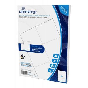 MEDIARANGE Ετικέτες πολλαπλών χρήσεων MRINK144, 105x99mm, 300τμχ | Αναλώσιμα - Είδη Γραφείου | elabstore.gr