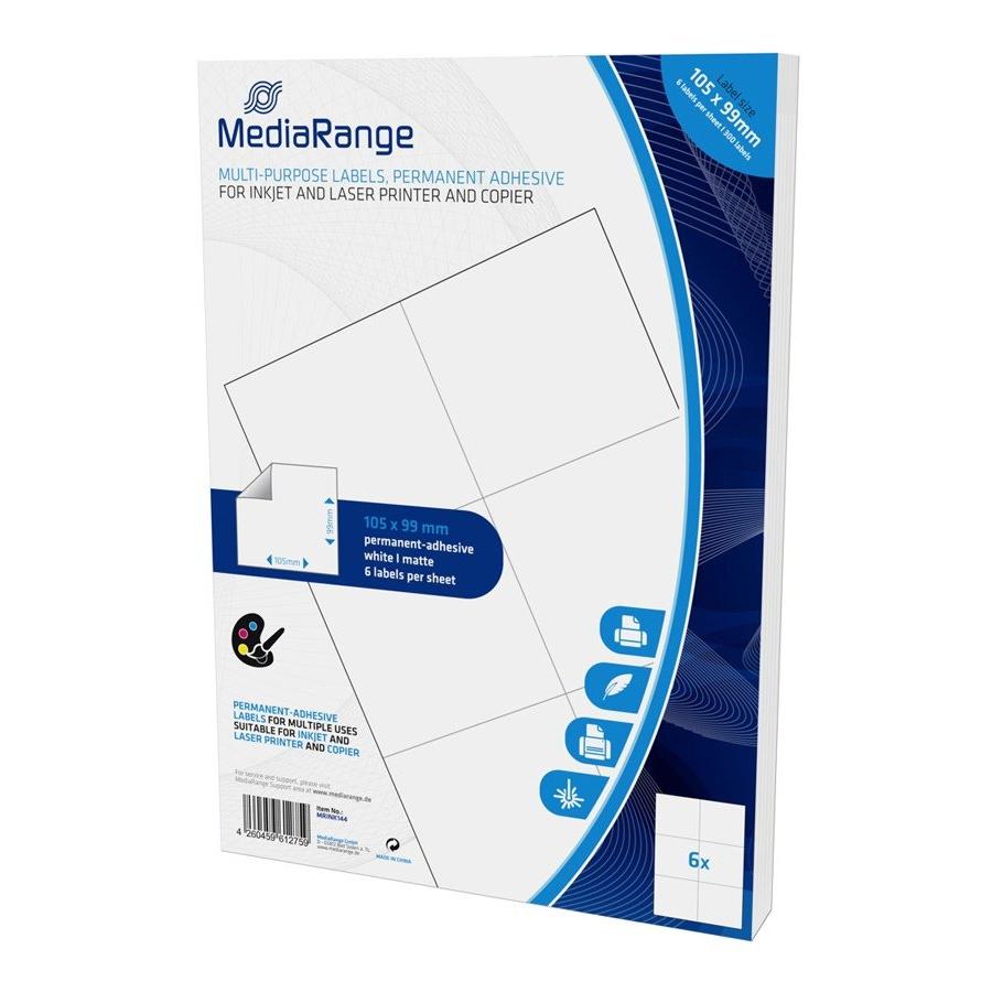 MEDIARANGE Ετικέτες πολλαπλών χρήσεων MRINK144, 105x99mm, 300τμχ | eLabstore.gr MEDIARANGE Ετικέτες πολλαπλών χρήσεων MRINK144, 105x99mm, 300τμχ | Αναλώσιμα - Είδη Γραφείου | elabstore.gr