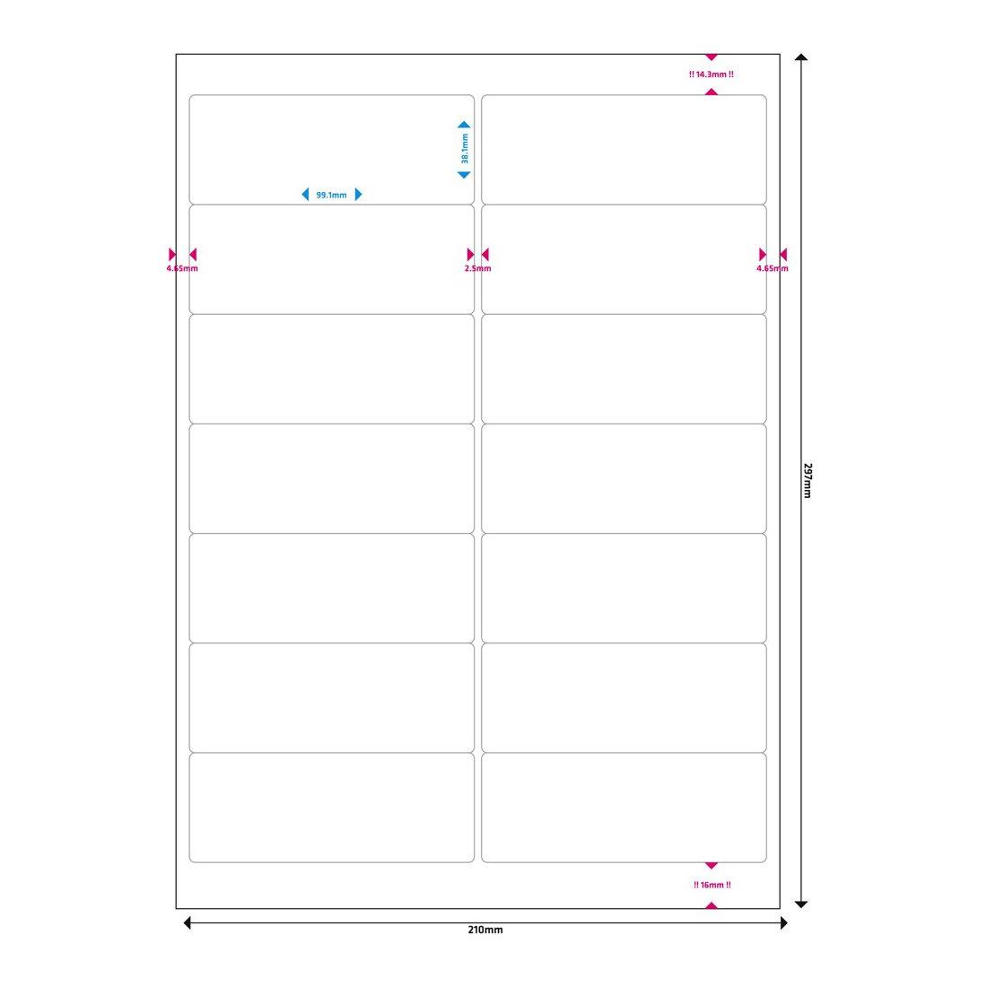 MEDIARANGE Ετικέτες πολλαπλών χρήσεων MRINK146, 99.1x38.1mm, 700τμχ | eLabstore.gr MEDIARANGE Ετικέτες πολλαπλών χρήσεων MRINK146, 99.1x38.1mm, 700τμχ | Αναλώσιμα - Είδη Γραφείου | elabstore.gr