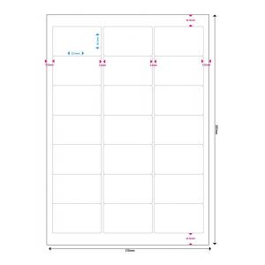 MEDIARANGE Ετικέτες πολλαπλών χρήσεων MRINK148, 63.5x38.1mm, 1050τμχ | Αναλώσιμα - Είδη Γραφείου | elabstore.gr