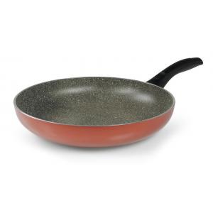 FLONAL Τηγάνι αντικολλητικό Pepita Granit 22cm με λαβή βακελίτη | Οικιακές & Προσωπικές Συσκευές | elabstore.gr