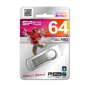 SILICON POWER USB flash drive METAL F80 - 8GB | eLabstore.gr SILICON POWER USB flash drive METAL F80 - 8GB | Συνοδευτικά PC | elabstore.gr