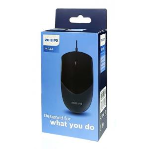 PHILIPS ενσύρματο ποντίκι SPK7244, 1000DPI, USB, 3 πλήκτρα, μαύρο | eLabstore.gr PHILIPS ενσύρματο ποντίκι SPK7244, 1000DPI, USB, 3 πλήκτρα, μαύρο | eLabstore.gr