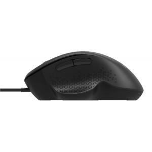 PHILIPS ενσύρματο ποντίκι SPK7444, 3200DPI, USB, 6 πλήκτρα, μαύρο | Συνοδευτικά PC | elabstore.gr