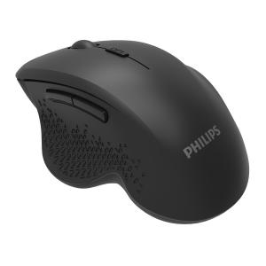 PHILIPS ασύρματο ποντίκι SPK7624, 1600DPI, 6 πλήκτρα, μαύρο | Συνοδευτικά PC | elabstore.gr