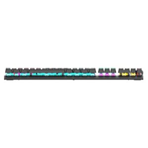 PHILIPS ενσύρματο μηχανικό πληκτρολόγιο SPK8614-BRS, brown switch, μαύρο | Συνοδευτικά PC | elabstore.gr
