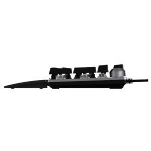 PHILIPS ενσύρματο μηχανικό πληκτρολόγιο SPK8614-BRS, brown switch, μαύρο | Συνοδευτικά PC | elabstore.gr