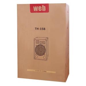 VOICE KRAFT Heavy Duty ηχείο TH-15B, 500W RMS, 8Ohm, 15", μαύρο | Εικόνα & Ήχος | elabstore.gr