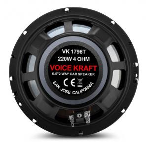 VOICE KRAFT ηχείο αυτοκινήτου 1796-GL, 2 δρόμων, 220W, 6.5