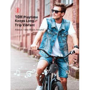 VTIN φορητό ηχείο VNBH221AB, BT, IPX5, 4W RMS, 1000mAh, μαύρο-κόκκινο | Εικόνα & Ήχος | elabstore.gr