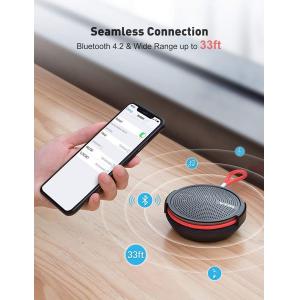 VTIN φορητό ηχείο VNBH221AB, BT, IPX5, 4W RMS, 1000mAh, μαύρο-κόκκινο | Εικόνα & Ήχος | elabstore.gr