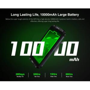 OUKITEL Smartphone WP2, IP68, 6", 4/64GB, Octacore, 10000mAh, μαύρο | Mobile Συσκευές | elabstore.gr