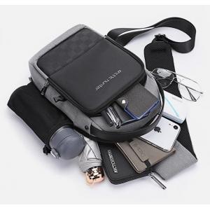 ARCTIC HUNTER Τσάντα Crossbody XB00105-BK, USB, αδιάβροχη, γκρι | eLabstore.gr ARCTIC HUNTER Τσάντα Crossbody XB00105-BK, USB, αδιάβροχη, γκρι | eLabstore.gr
