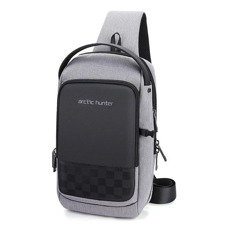 ARCTIC HUNTER Τσάντα Crossbody XB00105-BK, USB, αδιάβροχη, γκρι | eLabstore.gr ARCTIC HUNTER Τσάντα Crossbody XB00105-BK, USB, αδιάβροχη, γκρι | Οικιακές & Προσωπικές Συσκευές | elabstore.gr