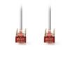 NEDIS CCGP85221GY015 Cat 6 S/FTP Network Cable RJ45 Male - RJ45 Male 0.15 m Grey | ΚΑΛΩΔΙΑ / ADAPTORS | elabstore.gr