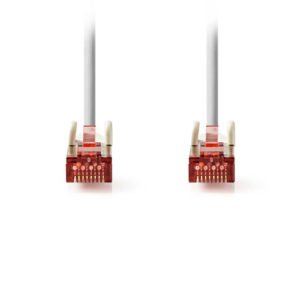 NEDIS CCGP85221GY015 Cat 6 S/FTP Network Cable RJ45 Male - RJ45 Male 0.15 m Grey | ΚΑΛΩΔΙΑ / ADAPTORS | elabstore.gr