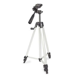 NEDIS TPOD2200GY Tripod Pan & Tilt Max 3 kg 127 cm Black/Silver | ΕΙΚΟΝΑ / ΗΧΟΣ | elabstore.gr