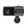 NEDIS CATR101BK Car FM Transmitter Bluetooth Bass Boost MicroSD Card Slot Hands- | ΗΛΕΚΤΡΟΝΙΚΑ / ΕΡΓΑΛΕΙΑ | elabstore.gr
