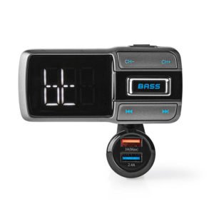 NEDIS CATR101BK Car FM Transmitter Bluetooth Bass Boost MicroSD Card Slot Hands- | ΗΛΕΚΤΡΟΝΙΚΑ / ΕΡΓΑΛΕΙΑ | elabstore.gr
