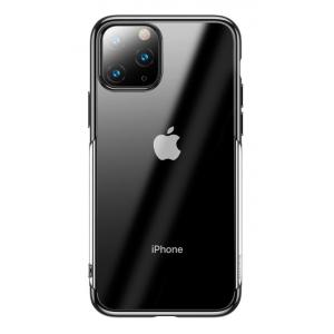 BASEUS θήκη Shining για iPhone 11 Pro ARAPIPH58S-MD01, διάφανη-μαύρη | Αξεσουάρ κινητών | elabstore.gr