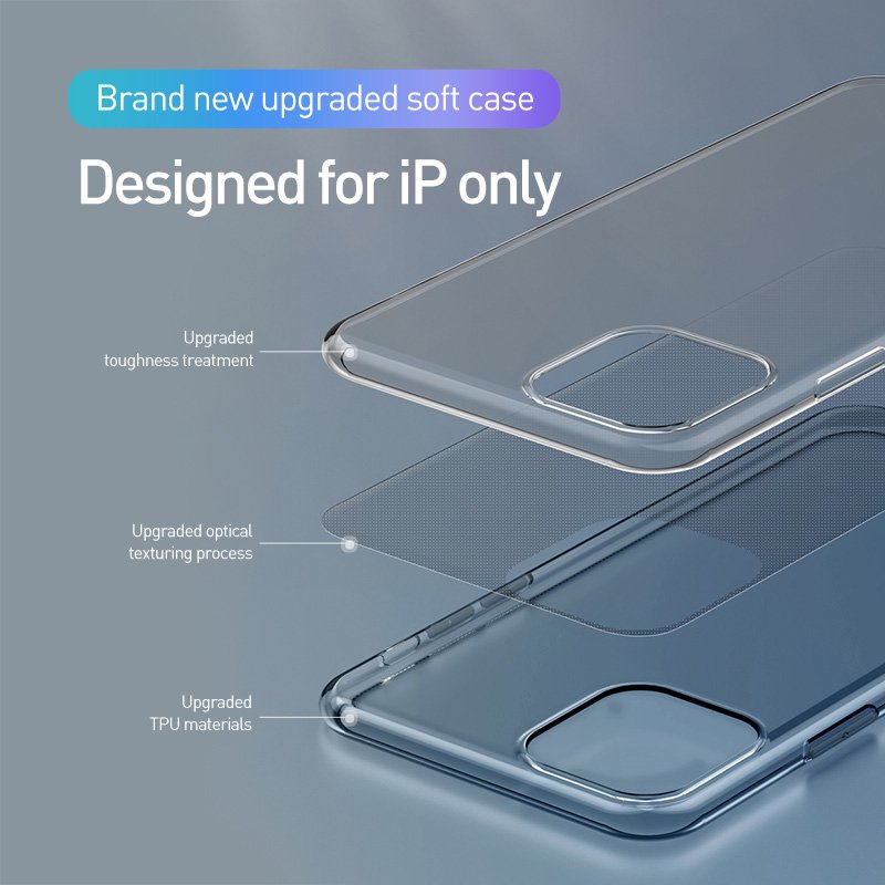 BASEUS θήκη Simplicity για iPhone 11 Pro Max ARAPIPH65S-02, διάφανη | eLabstore.gr BASEUS θήκη Simplicity για iPhone 11 Pro Max ARAPIPH65S-02, διάφανη | Αξεσουάρ κινητών | elabstore.gr