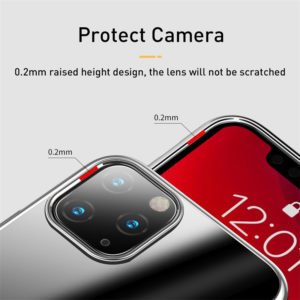 BASEUS θήκη Shining για iPhone 11 Pro Max ARAPIPH65S-MD0S, διάφανη-ασημί | Αξεσουάρ κινητών | elabstore.gr
