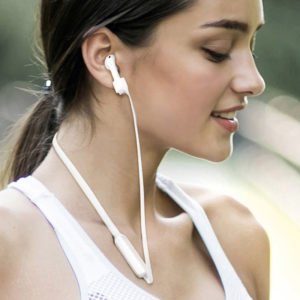BASEUS λουράκι σιλικόνης για AirPods ARAPPOD-02, λευκό | eLabstore.gr