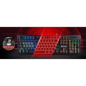 BLOODY gaming πληκτρολόγιο B500N, ενσύρματο, Mecha-Like Switch, μαύρο | Συνοδευτικά PC | elabstore.gr