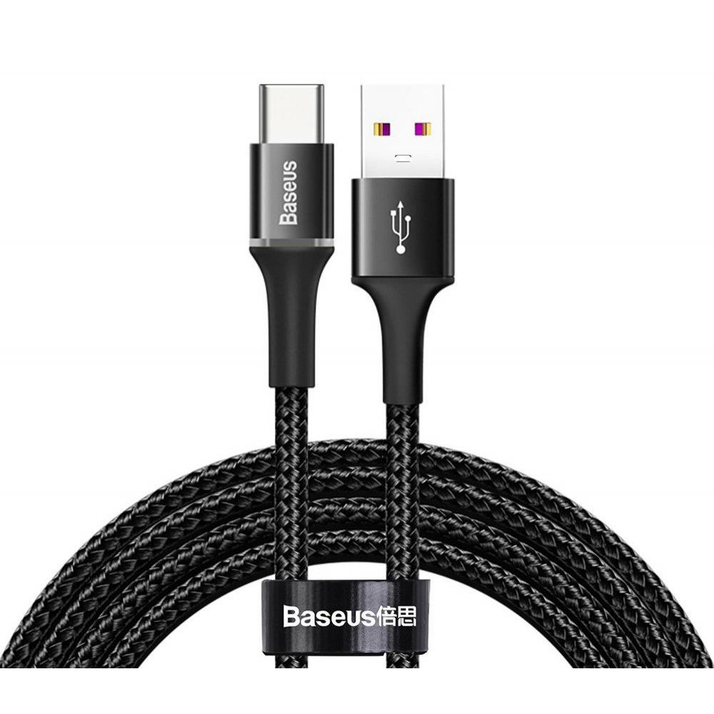 BASEUS καλώδιο USB σε Type-C CATGH-H01, LED, 5A 40W, 2m, μαύρο | eLabstore.gr BASEUS καλώδιο USB σε Type-C CATGH-H01, LED, 5A 40W, 2m, μαύρο | Αξεσουάρ κινητών | elabstore.gr