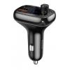 BASEUS FM transmitter με LCD οθόνη CCTM-B01, 5A, SD, Bluetooth | Gadgets | elabstore.gr