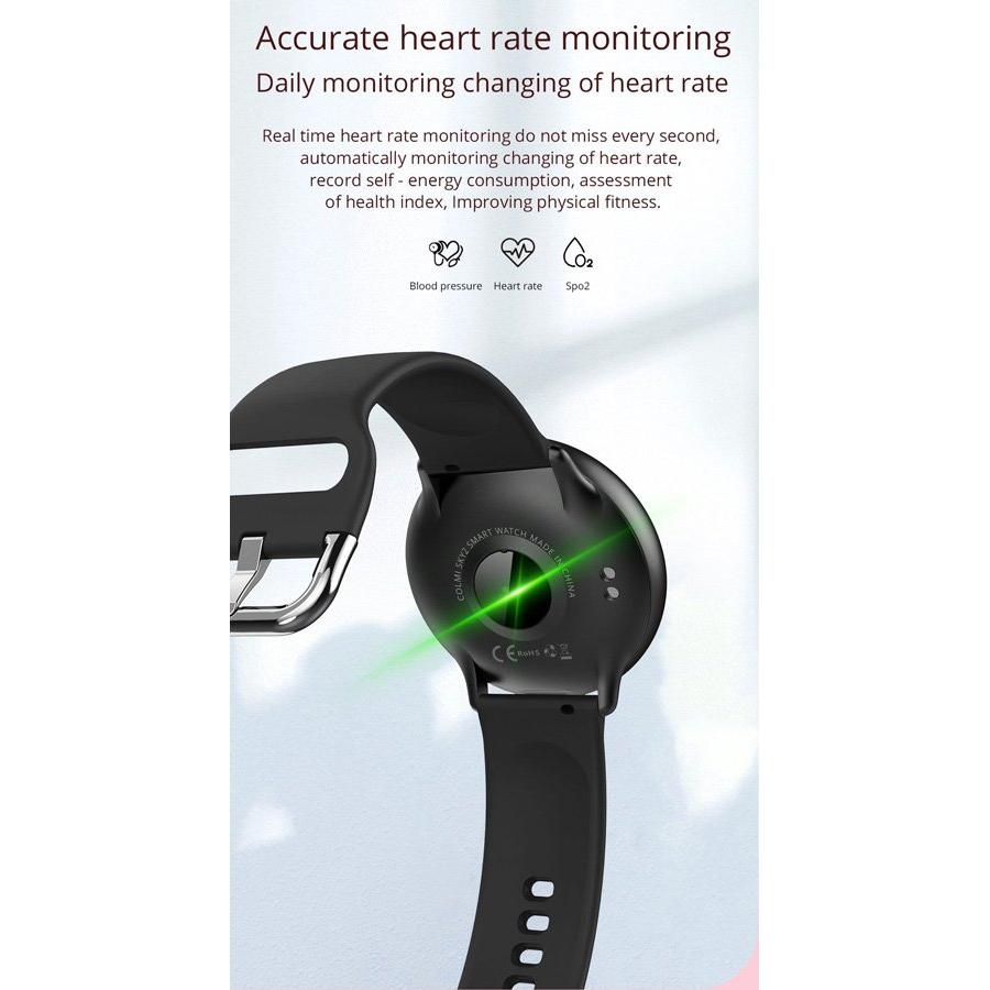 COLMI Smartwatch Sky 2, 1.22" έγχρωμο, IP68, HR & Blood pressure, μαύρο | eLabstore.gr COLMI Smartwatch Sky 2, 1.22" έγχρωμο, IP68, HR & Blood pressure, μαύρο | Mobile Συσκευές | elabstore.gr