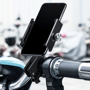 BASEUS βάση μηχανής για smartphone CRJBZ-01 Knight, μεταλλική, μαύρη | Αξεσουάρ κινητών | elabstore.gr