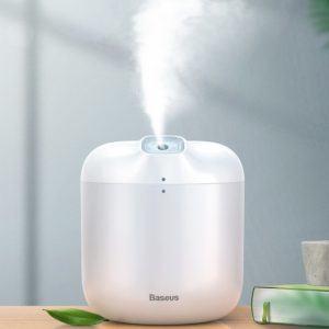 BASEUS υγραντήρας με φως DHXX-02, 600ml, λευκός | Οικιακές & Προσωπικές Συσκευές | elabstore.gr