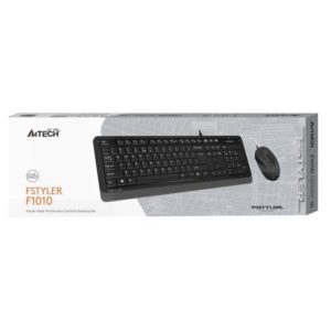 A4TECH σετ ποντίκι/πληκτρολόγιο F1010, ενσύρματο, μαύρο | eLabstore.gr A4TECH σετ ποντίκι/πληκτρολόγιο F1010, ενσύρματο, μαύρο | Συνοδευτικά PC | elabstore.gr