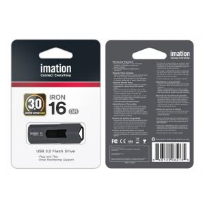 IMATION USB Flash Drive Iron KR03020021, 16GB, USB 3.0, γκρι | eLabstore.gr IMATION USB Flash Drive Iron KR03020021, 16GB, USB 3.0, γκρι | Συνοδευτικά PC | elabstore.gr