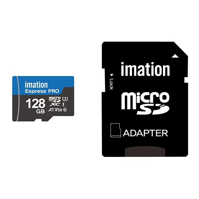 IMATION κάρτα μνήμης MicroSDXC UHS-3, 128GB, Read 90MB/s, Class 10 | Συνοδευτικά PC | elabstore.gr