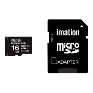 IMATION κάρτα μνήμης MicroSDHC UHS-1, 16GB, Read 45MB/s, Class 10 | Συνοδευτικά PC | elabstore.gr