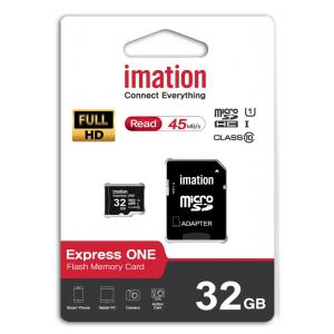 IMATION κάρτα μνήμης MicroSDHC UHS-1, 32GB, R45MB/s, Class 10 | eLabstore.gr IMATION κάρτα μνήμης MicroSDHC UHS-1, 32GB, Read 45MB/s, Class 10 | Συνοδευτικά PC | elabstore.gr
