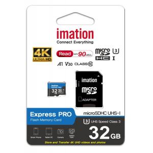 IMATION κάρτα μνήμης MicroSDHC UHS-3, 32GB, R90MB/s, Class 10 | eLabstore.gr IMATION κάρτα μνήμης MicroSDHC UHS-3, 32GB, Read 90MB/s, Class 10 | Συνοδευτικά PC | elabstore.gr