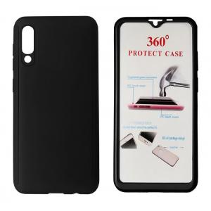 POWERTECH Θήκη Body 360° με Tempered Glass για Xiaomi Mi 9, μαύρη | Αξεσουάρ κινητών | elabstore.gr