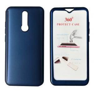 POWERTECH Θήκη Body 360° με Tempered Glass για Xiaomi Redmi 8, μπλε | Αξεσουάρ κινητών | elabstore.gr
