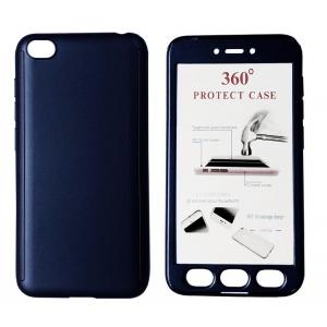 POWERTECH Θήκη Body 360° με Tempered Glass για Xiaomi Redmi Go, μπλε | Αξεσουάρ κινητών | elabstore.gr