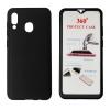 POWERTECH Θήκη Body 360° με Tempered Glass για Samsung A20, μαύρη | Αξεσουάρ κινητών | elabstore.gr