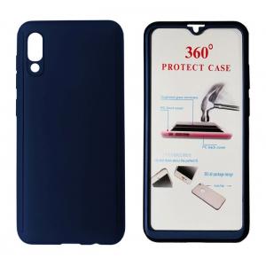 POWERTECH Θήκη Body 360° με Tempered Glass για Samsung A70, μπλε | Αξεσουάρ κινητών | elabstore.gr